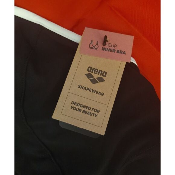 NWT Arena Shapewear Makimurax 1 Piece Size 14 size 40 Built-in bra Swim Sports - Picture 6 of 9